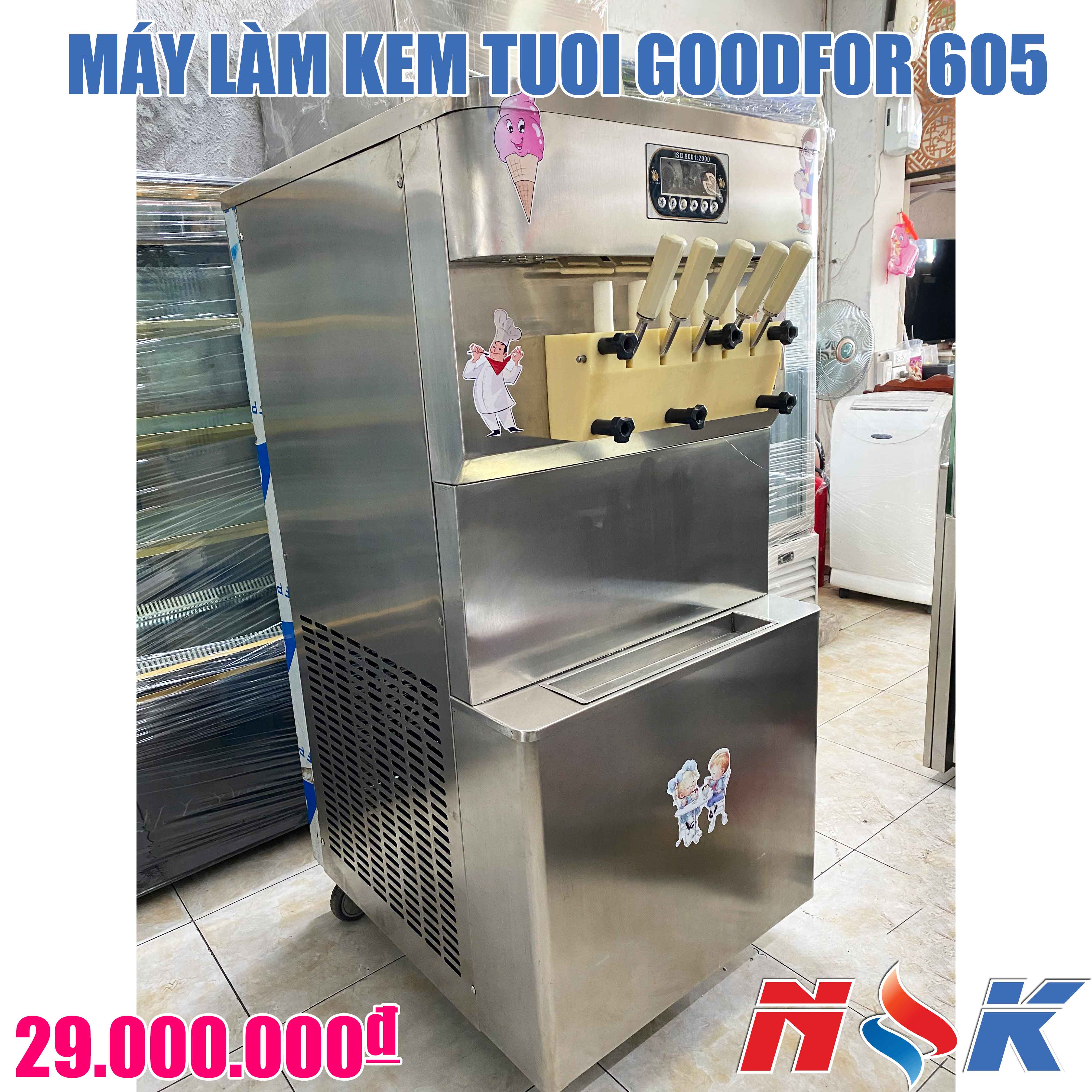 Máy Làm Kem Tươi Goodfor 605