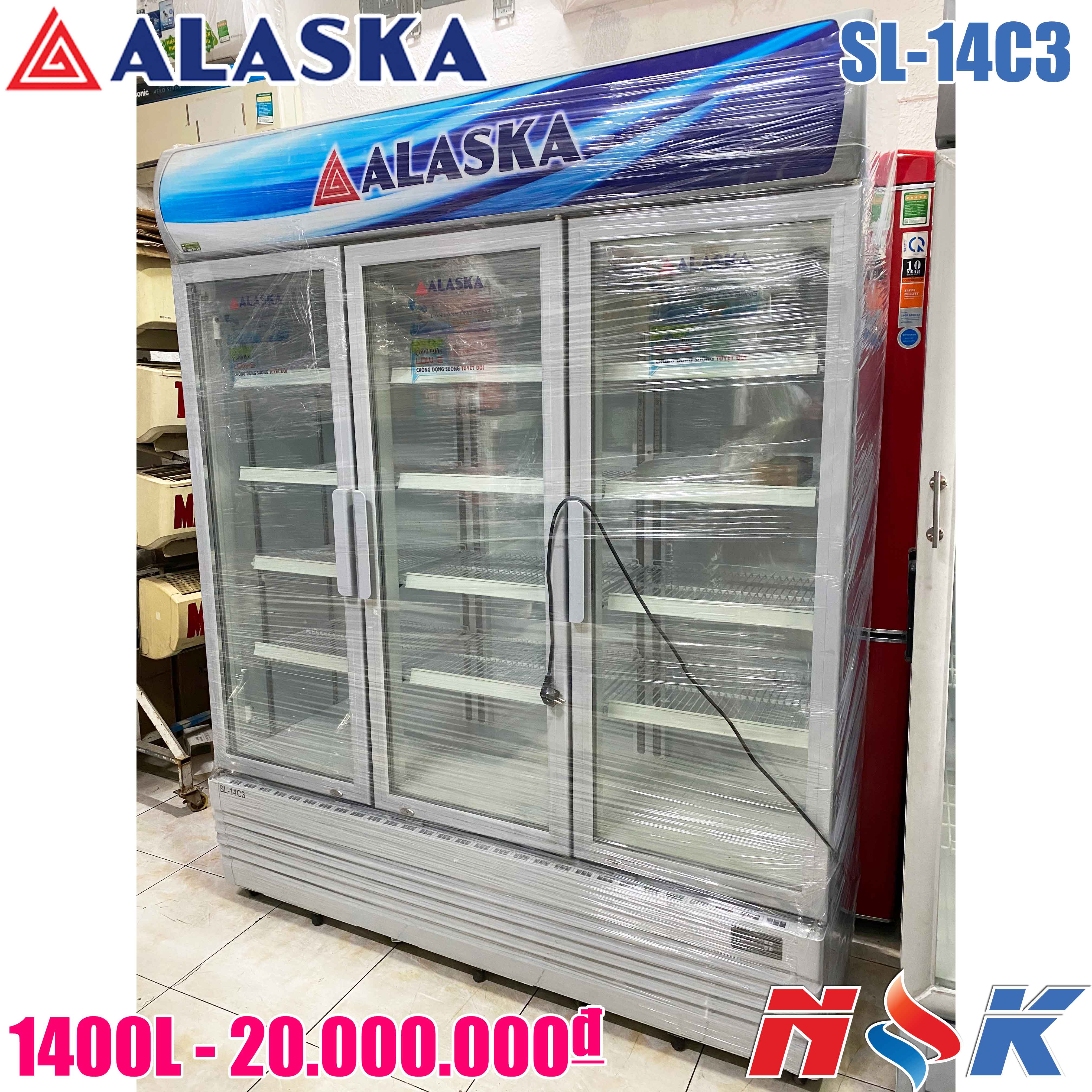 Tủ mát Alaska SL-14C3 1400 lít