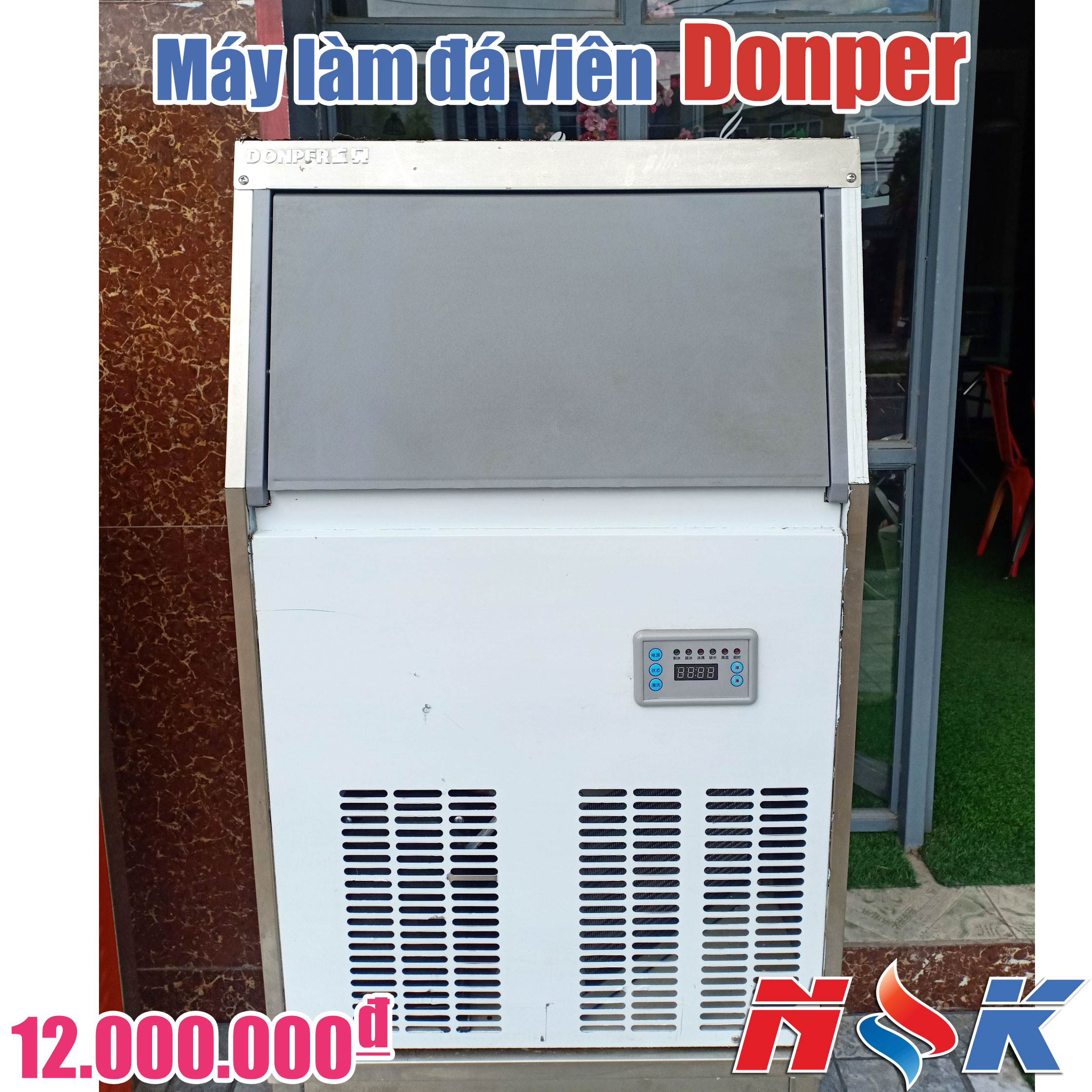 Máy làm đá viên Donper