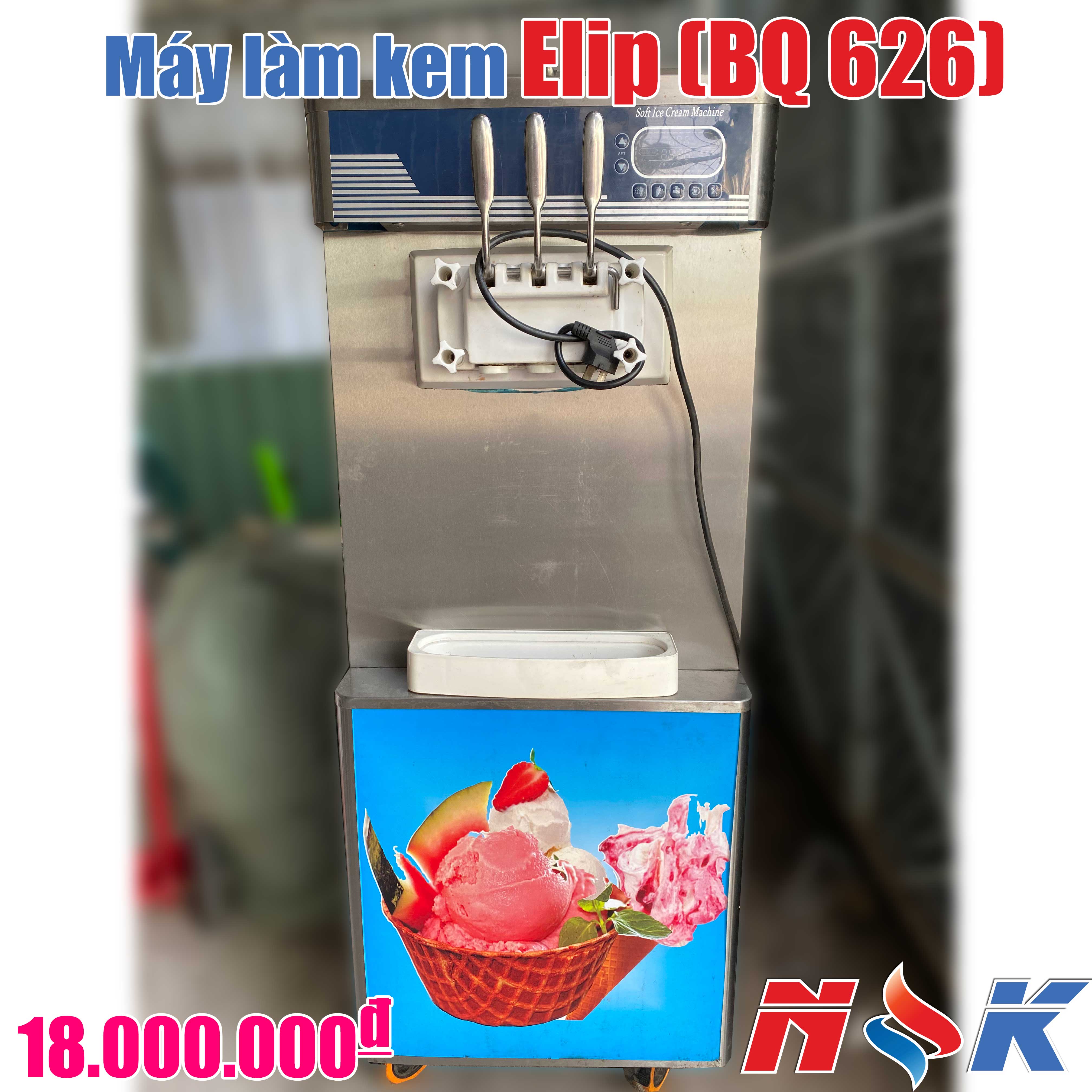Máy làm kem tươi Elip BQ-626