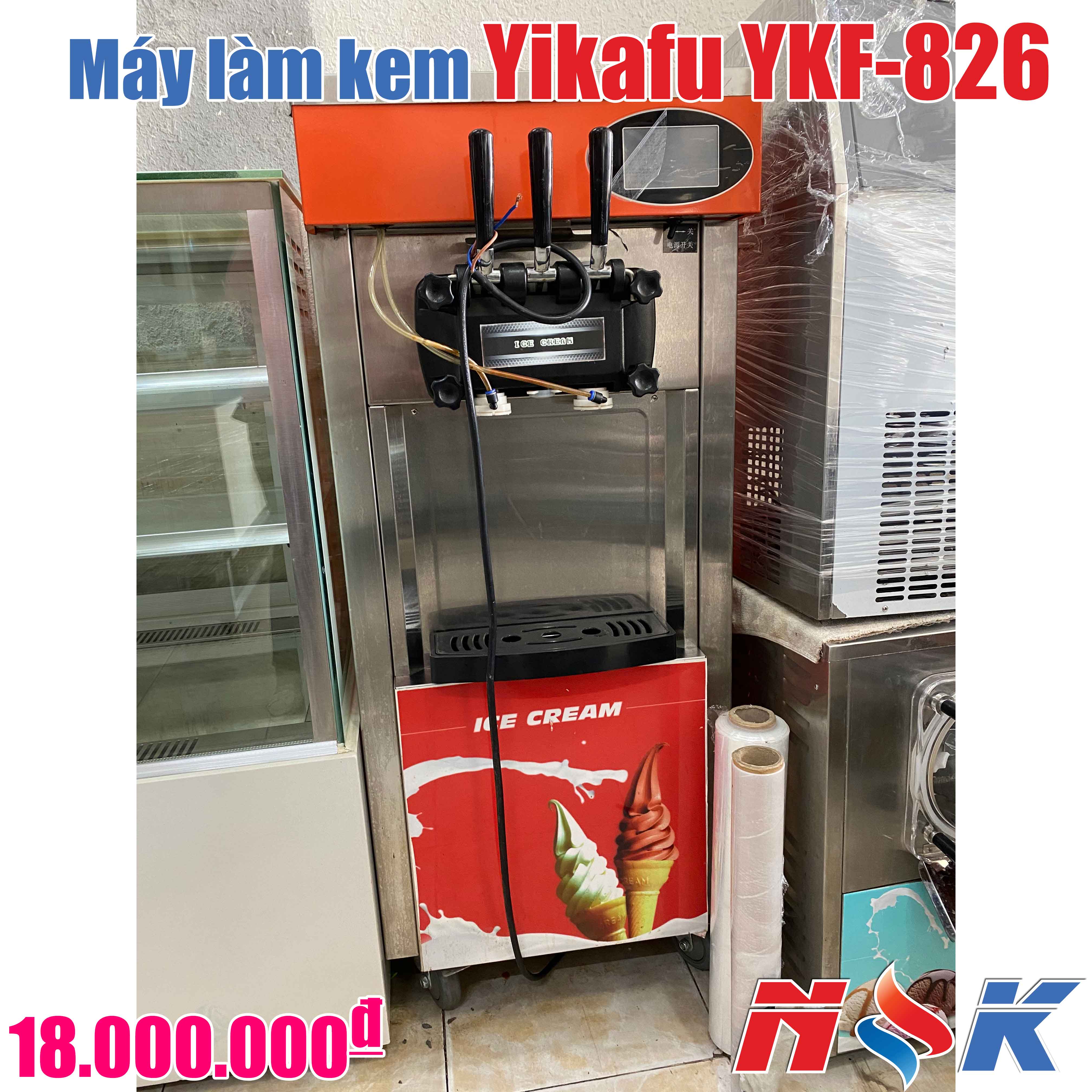 Máy làm kem tươi Yikafu YKF-826